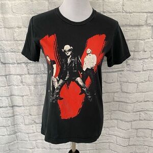Vertigo 2005 tour standard American women S 100% cotton band tshirt black